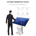 WINGS SOLUTIONS vous propose Borne Tactile interactive & multi-touch SK-32G (avec support/ k base ) en 21.5″ et 32″